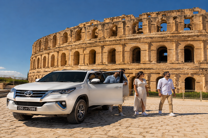 Vous recherchez une excursion privée en Tunisie alliant culture, histoire et authenticité ? Découvrez notre excursion privée Kairouan et El Jem, l’une des plus belles expériences à vivre lors de votre séjour. Accompagné d’un chauffeur privé confortable et expérimenté, partez à la découverte de deux joyaux incontournables du patrimoine tunisien. Kairouan : La Ville Sainte de Tunisie Première étape de votre excursion privée, Kairouan, classée au patrimoine mondial de l’UNESCO. Considérée comme la quatrième ville sainte de l’Islam, Kairouan séduit par son atmosphère unique, son riche patrimoine et ses traditions ancestrales. Flânez dans la célèbre médina, admirez les boutiques d’artisanat local, découvrez les tapis traditionnels de Kairouan et laissez-vous charmer par l’architecture authentique de cette ville historique. Ne manquez pas la majestueuse Grande Mosquée de Kairouan, l’un des monuments les plus emblématiques de Tunisie, ainsi que les célèbres bassins des Aghlabides et les ruelles pittoresques de la vieille ville. El Jem : Le Plus Grand Amphithéâtre d’Afrique Après Kairouan, direction El Jem, célèbre pour son impressionnant amphithéâtre romain, l’un des monuments antiques les mieux conservés au monde. Souvent comparé au Colisée de Rome, l’amphithéâtre d’El Jem offre une immersion spectaculaire dans l’histoire romaine. Explorez ses gradins monumentaux, ses galeries souterraines et profitez d’une vue exceptionnelle sur ce site archéologique unique. Classé au patrimoine mondial de l’UNESCO, El Jem constitue une étape incontournable pour les passionnés d’histoire, de photographie et de culture. Une Excursion Privée Confortable et Personnalisée Avec notre excursion privée Kairouan et El Jem, vous voyagez à votre rythme dans un véhicule confortable et climatisé. Notre chauffeur privé vous accompagne tout au long de la journée afin de vous garantir une expérience agréable, flexible et sans stress. Cette excursion est idéale pour les couples, les familles et les petits groupes souhaitant découvrir la Tunisie autrement, loin des circuits touristiques traditionnels. Pourquoi Choisir Notre Excursion Privée Kairouan et El Jem ? Transport privé confortable et climatisé Départ depuis votre hôtel ou votre hébergement Découverte de deux sites classés UNESCO Flexibilité des horaires et des arrêts Expérience authentique et personnalisée Idéal pour les amateurs d’histoire, de culture et de photographie Réservez Votre Excursion Privée Dès Aujourd’hui Offrez-vous une journée exceptionnelle entre histoire, patrimoine et traditions tunisiennes. Notre excursion privée Kairouan et El Jem vous permettra de découvrir deux des plus beaux trésors de la Tunisie tout en profitant d’un service de qualité. Réservez dès maintenant votre excursion privée et vivez une aventure inoubliable au cœur de la Tunisie authentique. CLIQUEZ ICI POUR RÉSERVER VOTRE NAVETTE PRIVÉE OU VOTRE CIRCUIT DÈS MAINTENANT SUR NAVETTETUNISIE.NET.