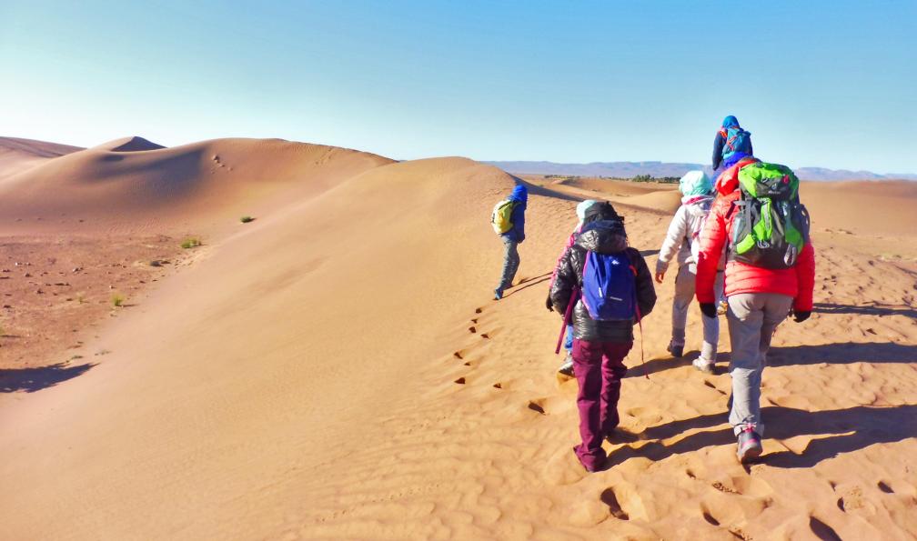 Lorsque vous pensez à une excursion dans le désert, des images de vastes étendues de sable doré et de dunes majestueuses viennent probablement à l'esprit. Chez Nous , nous vous invitons à transcender ces images et à vivre une aventure véritable au cœur du Sud tunisien. Bienvenue à bord de notre Excursion Désert Sud Sahara Tunisie, une expérience qui va au-delà des clichés touristiques. Le Désert Sud Tunisien : Bien Plus qu'une Immensité de Sable Une Palette de Paysages Inattendus Laissez-nous vous emmener dans un voyage à travers des paysages désertiques qui vont bien au-delà des clichés habituels. Oui, il y a des dunes, mais il y a aussi des oasis cachées, des formations rocheuses étonnantes et une diversité de faune et de flore adaptée à la vie dans le désert. Chaque coin du désert sud tunisien raconte une histoire unique. Rencontres Authentiques avec la Culture Locale Notre Excursion Désert Sud Sahara Tunisie n'est pas seulement une exploration de la nature, mais aussi une immersion dans la richesse culturelle de la région. Rencontrez les habitants du désert, découvrez leurs traditions, partagez un repas sous les étoiles. Nous croyons en l'authenticité de chaque expérience. Pourquoi Choisir Notre Excursion ? Guides Locaux Passionnés et Experts Nos guides locaux ne sont pas seulement des accompagnateurs, ce sont des passionnés et des experts du désert. Leur connaissance approfondie de la région garantit que chaque instant de votre excursion est enrichissant, éducatif et surtout, authentique. Circuits Personnalisés pour une Expérience Unique Chez Nous , nous comprenons que chaque voyageur est différent. C'est pourquoi nous proposons des circuits personnalisés qui s'adaptent à vos intérêts et à votre niveau d'aventure. Que vous soyez un explorateur intrépide ou un amateur de moments tranquilles, nous avons l'excursion parfaite pour vous. Réservez Votre Aventure Dès Maintenant Explorez le Désert Sud Tunisien avec Nous Prêt à vous échapper des sentiers battus et à vivre une aventure qui va au-delà de l'ordinaire ? Réservez votre Excursion Désert Sud Sahara Tunisie avec Nous dès maintenant et préparez-vous à être émerveillé par la beauté inattendue du désert tunisien. Vivez l'Aventure, Vivez le Désert avec Nous Chez Nous , chaque excursion est une célébration de la nature, de la culture et de l'aventure. Rejoignez-nous pour une expérience qui restera gravée dans votre mémoire bien après le retour à la maison.