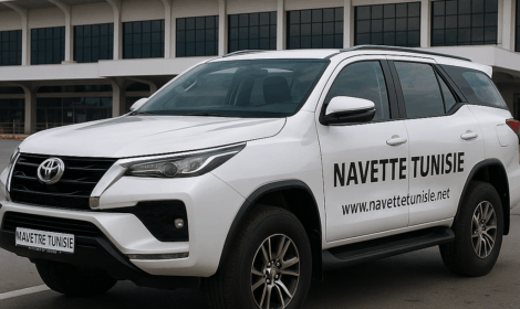 Taxi aéroport Tunis Carthage – Transfert en Toyota Fortuner