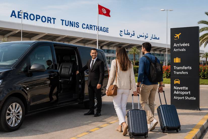 Voyager doit être un plaisir dès votre arrivée. Que vous veniez en vacances, en voyage d’affaires ou pour retrouver vos proches, choisir une navette aéroport fiable en Tunisie est essentiel pour commencer votre séjour sans stress. Avec Navette Tunisie, profitez d’un service professionnel de transfert privé depuis l’aéroport Tunis Carthage vers toutes les villes de Tunisie. Nous mettons à votre disposition des véhicules confortables, climatisés et des chauffeurs expérimentés pour assurer vos déplacements dans les meilleures conditions. 👉 Réservation simple, accueil personnalisé et retour garanti à l’heure : tout est pensé pour votre tranquillité. Pourquoi choisir une navette aéroport privée en Tunisie ? Après un vol parfois long et fatigant, personne n’a envie de chercher un taxi ou de négocier un prix à l’aéroport. Avec une navette privée depuis l’aéroport Tunis Carthage, vous profitez immédiatement : ✔️ D’un accueil professionnel à votre arrivée ✔️ D’un chauffeur ponctuel et expérimenté ✔️ D’un véhicule confortable et climatisé ✔️ D’un prix fixé à l’avance sans surprise ✔️ D’un trajet direct vers votre hôtel ou votre destination 👉 Votre chauffeur vous attend directement à l’aéroport avec assistance pour les bagages. Transfert depuis l’aéroport Tunis Carthage vers toutes les villes de Tunisie Avec Navette Tunisie, nous assurons des transferts privés vers toutes les destinations touristiques du pays. Nos trajets les plus demandés : Aéroport Tunis Carthage – Hammamet Aéroport Tunis – Sousse Aéroport Tunis – Monastir Aéroport Tunis – Mahdia Aéroport Tunis – Djerba Aéroport Tunis – Tozeur Aéroport Tunis – Sfax 👉 Nous proposons également des transferts vers les hôtels, appartements, villas et Airbnb partout en Tunisie. Navette aéroport Hammamet : transfert rapide et confortable Hammamet reste l’une des destinations les plus populaires en Tunisie. Grâce à notre service de navette aéroport Hammamet, vous rejoignez votre hôtel rapidement et confortablement. Que vous séjourniez à : Yasmine Hammamet Hammamet Nord Nabeul Hôtel tout inclus Résidence privée 👉 Nous assurons un trajet direct depuis l’aéroport Tunis Carthage avec un chauffeur professionnel. Service disponible 24h/24 et 7j/7 Les vols arrivent parfois très tôt le matin ou tard dans la nuit. C’est pourquoi notre service de transfert aéroport en Tunisie reste disponible à toute heure. 👉 Peu importe votre heure d’arrivée ou de départ, nous organisons votre transfert dans les meilleures conditions. Nos chauffeurs suivent les horaires des vols afin d’assurer un accueil ponctuel même en cas de retard. Des véhicules adaptés à tous les voyageurs Chez Navette Tunisie, nous proposons plusieurs types de véhicules selon le nombre de passagers et de bagages. Nous disposons de : ✔️ Voitures privées confortables ✔️ Minibus climatisés ✔️ Vans pour familles et groupes ✔️ Véhicules pour transferts VIP 👉 Tous nos véhicules sont propres, récents et adaptés aux longs trajets. Un chauffeur professionnel qui reste à votre disposition La qualité du chauffeur est essentielle pour un transfert réussi. Avec Navette Tunisie, vous bénéficiez : D’un chauffeur courtois et professionnel D’une conduite sécurisée D’une assistance pour vos bagages D’un accompagnement personnalisé 👉 Notre priorité est votre confort et votre satisfaction pendant tout le trajet. Prix fixes et réservation sans surprise L’un des avantages principaux de notre service est la transparence des tarifs. 👉 Avec nous : ✔️ Pas de compteur ✔️ Pas de mauvaise surprise ✔️ Prix fixé à l’avance ✔️ Paiement simple et sécurisé Vous connaissez votre tarif avant même votre arrivée en Tunisie. Pourquoi réserver votre navette aéroport avec Navette Tunisie ? Des centaines de voyageurs nous font déjà confiance pour leurs transferts privés en Tunisie. Voici pourquoi : ✔️ Service professionnel et ponctuel ✔️ Réservation rapide sur WhatsApp ✔️ Chauffeurs expérimentés ✔️ Véhicules confortables et climatisés ✔️ Assistance personnalisée ✔️ Disponibilité 24h/24 👉 Nous faisons le maximum pour rendre votre voyage simple et agréable. Comment réserver votre transfert aéroport en Tunisie ? Réserver votre navette aéroport avec Navette Tunisie est très simple. 👉 Il suffit de nous envoyer : Votre numéro de vol Votre heure d’arrivée Votre destination Le nombre de passagers 📲 Réponse rapide sur WhatsApp ➡️ www.navettetunisie.net 👉 Confirmation immédiate et organisation rapide. Navette Aéroport Tunis Carthage Comment réserver une navette aéroport en Tunisie ? 👉 Vous pouvez réserver directement sur : ➡️ www.navettetunisie.net Ou via WhatsApp avec réponse rapide. Le chauffeur nous attend-il à l’aéroport ? 👉 Oui, le chauffeur vous attend à votre arrivée avec assistance pour les bagages. Les transferts sont-ils privés ? 👉 Oui, nos transferts sont privés et personnalisés selon vos besoins. Le service est-il disponible la nuit ? 👉 Oui, nous sommes disponibles 24h/24 et 7j/7. Quels sont les moyens de paiement ? 👉 Le paiement peut être organisé facilement lors de la réservation. Conclusion : choisissez une navette aéroport fiable en Tunisie Commencez votre séjour en Tunisie dans les meilleures conditions grâce à un service de transfert professionnel, confortable et ponctuel. Avec Navette Tunisie, vous profitez : ✔️ D’un chauffeur privé professionnel ✔️ D’un véhicule confortable ✔️ D’un accueil personnalisé à l’aéroport ✔️ D’un trajet sécurisé partout en Tunisie 👉 Réservez dès maintenant votre navette aéroport sur : ➡️ www.navettetunisie.net Nous serons ravis de vous accueillir et de vous accompagner pendant votre séjour en Tunisie.
