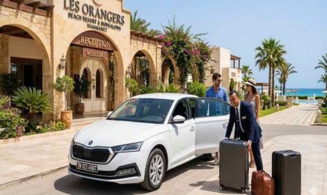 Transfert Aéroport Tunis Navette privée pas cher a Hammamet avec un chauffeur privé