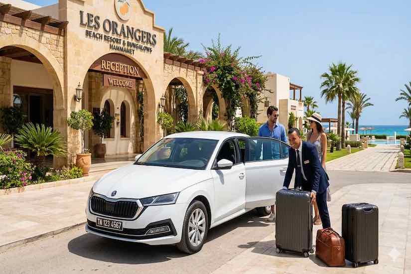 Vous recherchez un service fiable de transfert aéroport Tunis Hammamet pour commencer vos vacances en toute tranquillité ? Après un vol parfois long et fatigant, il est important de pouvoir compter sur un transport confortable, ponctuel et sans stress. Avec Navette Tunisie, profitez d’un service de transfert privé professionnel entre l’aéroport Tunis Carthage et Hammamet. Dès votre arrivée, un chauffeur vous accueille et vous conduit directement vers votre hôtel, résidence ou appartement dans les meilleures conditions. 👉 Pas d’attente, pas de mauvaise surprise, uniquement un trajet confortable et parfaitement organisé. Pourquoi réserver un transfert aéroport Tunis Hammamet privé ? Choisir un transfert privé entre Tunis et Hammamet est la meilleure solution pour voyager sereinement dès votre arrivée en Tunisie. Contrairement aux taxis classiques ou aux transports collectifs, vous bénéficiez : ✔️ D’un chauffeur professionnel ✔️ D’un accueil personnalisé à l’aéroport ✔️ D’un véhicule confortable et climatisé ✔️ D’un prix fixe sans surprise ✔️ D’un trajet direct vers votre destination 👉 Votre chauffeur vous attend dès votre sortie de l’aéroport avec assistance pour vos bagages. Un trajet confortable entre l’aéroport Tunis Carthage et Hammamet Le trajet entre Tunis et Hammamet fait partie des transferts les plus demandés en Tunisie. Hammamet est une destination très appréciée pour ses plages, ses hôtels et son ambiance relaxante. Avec Navette Tunisie, votre transfert devient un moment agréable : Véhicule propre et récent Climatisation pour plus de confort Chauffeur expérimenté Conduite sécurisée et professionnelle 👉 Le trajet dure généralement entre 45 minutes et 1 heure selon la circulation. Service disponible 24h/24 et 7j/7 Les vols arrivent parfois très tôt le matin ou tard dans la nuit. C’est pourquoi notre service de transfert aéroport Tunis Hammamet est disponible à toute heure. 👉 Peu importe votre heure d’arrivée, votre chauffeur sera présent. Nous suivons également les horaires des vols afin d’adapter votre prise en charge en cas de retard. Transfert vers tous les hôtels et résidences à Hammamet Nous assurons des transferts privés vers : Yasmine Hammamet Hammamet Nord Nabeul Hôtels tout inclus Villas privées Résidences Airbnb 👉 Votre chauffeur vous dépose directement à l’entrée de votre hébergement. Des véhicules adaptés à tous les voyageurs Chez Navette Tunisie, nous proposons plusieurs types de véhicules selon vos besoins. Nous disposons de : ✔️ Voitures privées confortables ✔️ Vans familiaux ✔️ Minibus pour groupes ✔️ Véhicules VIP sur demande 👉 Tous nos véhicules sont climatisés, propres et adaptés aux longs trajets. Un chauffeur professionnel à votre service La qualité du chauffeur est essentielle pour un bon transfert. Avec Navette Tunisie, vous profitez d’un chauffeur : Ponctuel Courtois Expérimenté Disponible pour vous aider 👉 Notre objectif est simple : rendre votre arrivée en Tunisie agréable et sans stress. Prix fixes et réservation facile L’un des grands avantages de notre service est la transparence des tarifs. ✔️ Prix connu à l’avance ✔️ Aucun frais caché ✔️ Pas de compteur surprise ✔️ Paiement simple 👉 Vous connaissez le prix exact avant même votre arrivée. Transfert retour Hammamet vers l’aéroport Tunis Carthage Nous organisons également votre retour vers l’aéroport. 👉 Votre chauffeur vient directement à votre hôtel ou résidence afin de garantir : ✔️ Une arrivée à l’heure à l’aéroport ✔️ Une gestion parfaite du timing ✔️ Un départ sans stress Vous profitez de vos vacances jusqu’au dernier moment. Pourquoi choisir Navette Tunisie ? Des centaines de voyageurs choisissent déjà Navette Tunisie pour leurs transferts privés en Tunisie. Voici pourquoi : ✔️ Service professionnel et ponctuel ✔️ Chauffeurs expérimentés ✔️ Réservation rapide sur WhatsApp ✔️ Véhicules confortables et climatisés ✔️ Disponibilité 24h/24 ✔️ Assistance personnalisée 👉 Nous faisons tout pour garantir votre satisfaction du début à la fin. Comment réserver votre transfert aéroport Tunis Hammamet ? La réservation est simple et rapide. 👉 Envoyez-nous : Votre numéro de vol Votre heure d’arrivée Le nombre de passagers Votre destination à Hammamet 📲 Réponse rapide sur WhatsApp ➡️ www.navettetunisie.net 👉 Confirmation immédiate de votre réservation. Transfert Aéroport Tunis Hammamet Le chauffeur nous attend-il à l’aéroport ? 👉 Oui, le chauffeur vous attend à votre arrivée avec assistance pour vos bagages. Le prix est-il fixe ? 👉 Oui, le tarif est fixé à l’avance sans frais cachés. Le service fonctionne-t-il la nuit ? 👉 Oui, nous sommes disponibles 24h/24 et 7j/7. Peut-on réserver un transfert pour un groupe ? 👉 Oui, nous proposons des vans et minibus pour les familles et groupes. Combien de temps dure le trajet Tunis Hammamet ? 👉 Environ 45 minutes à 1 heure selon la circulation. Réservez votre transfert Tunis Hammamet dès maintenant Commencez vos vacances en Tunisie dans les meilleures conditions grâce à un service de transfert fiable, confortable et professionnel. Avec Navette Tunisie, votre transfert aéroport Tunis Hammamet devient simple, rapide et sans stress. ➡️ Réservez dès maintenant sur : www.navettetunisie.net 👉 Réponse rapide 👉 Confirmation immédiate 👉 Chauffeur privé à votre arrivée CLIQUEZ ICI POUR RÉSERVER VOTRE NAVETTE PRIVÉE OU VOTRE CIRCUIT DÈS MAINTENANT SUR NAVETTETUNISIE.NET.